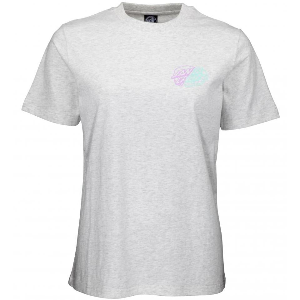 Santa Cruz Womens Universal Dot T-Shirt - Athletic Heather