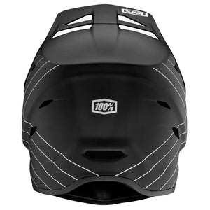 Casco de carrera de estado 100% - Essential Black