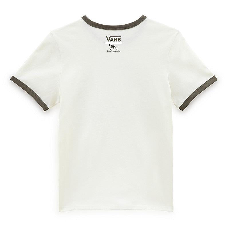 Vans Camiseta Lizzie Armanto Ringer - malvavisco