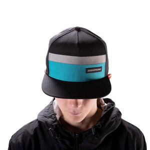Stay Strong Block Snapback - Black/Teal