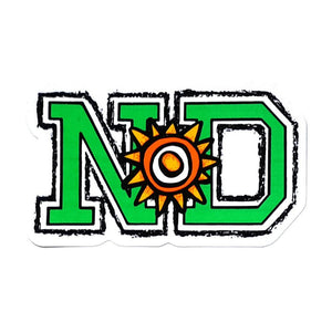 New Deal Official Reissue Sticker - Green