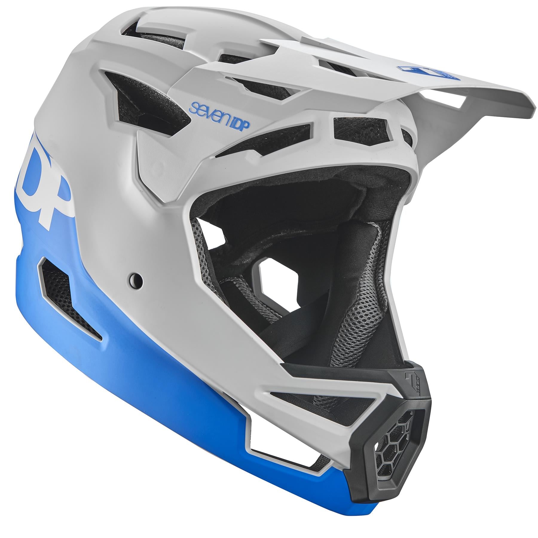 Seven iDP Project 23 ABS Race Helmet - White/Blue