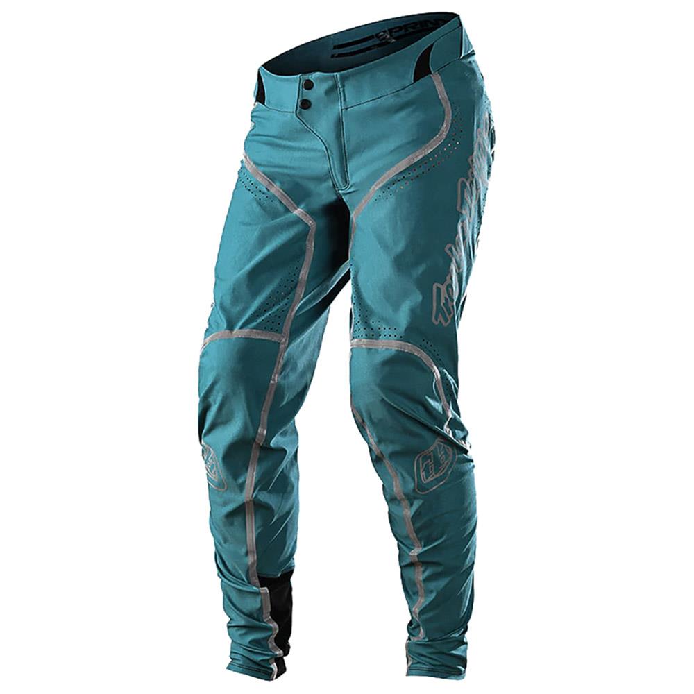 Troy Lee - Sprint Ultra Race Pant - Linien Efeu/Weiß