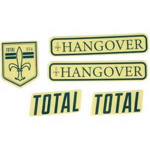 Total BMX Hangover H4 Frame Stickers