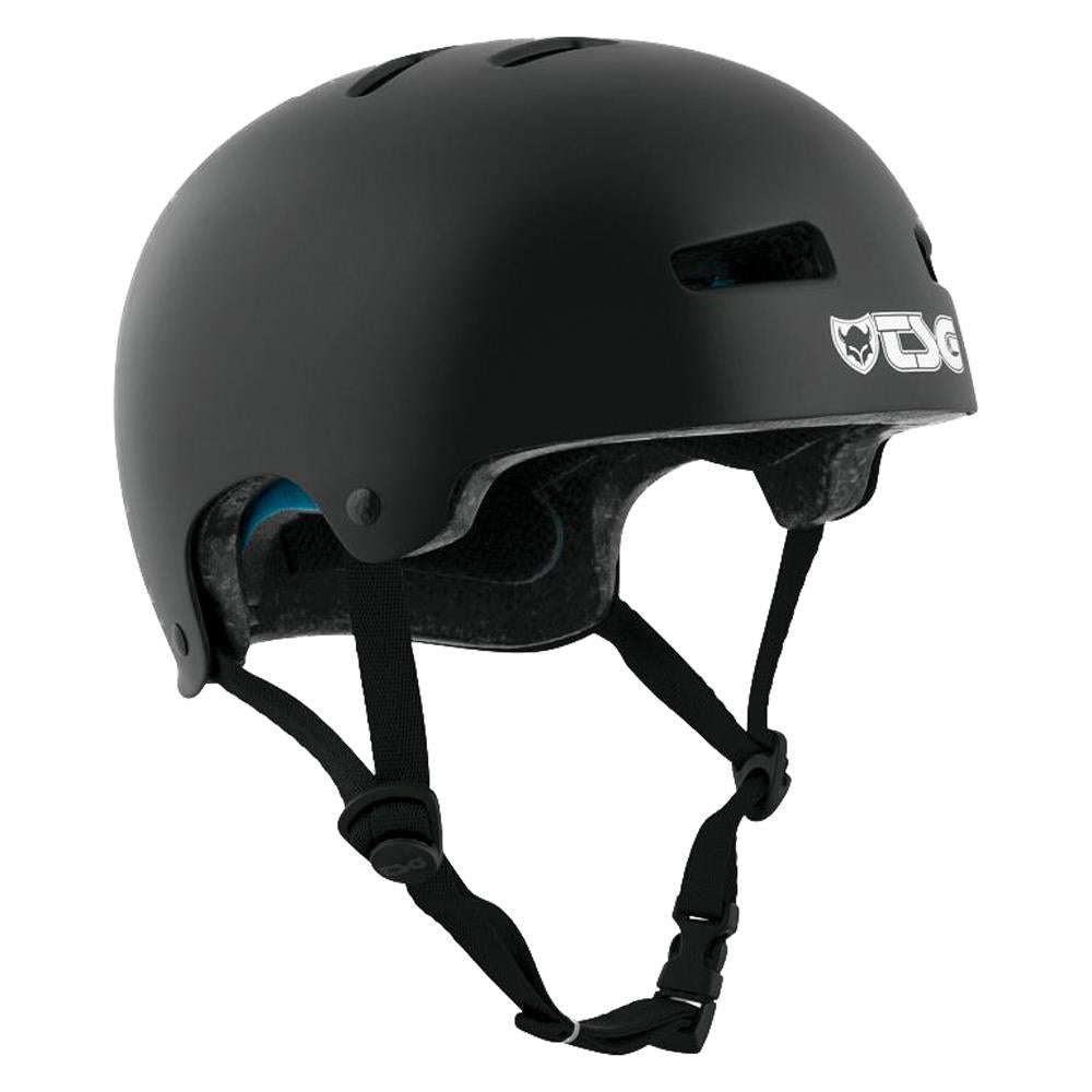 TSG Evolution Youth Solid Colour Helmet - Satin Black