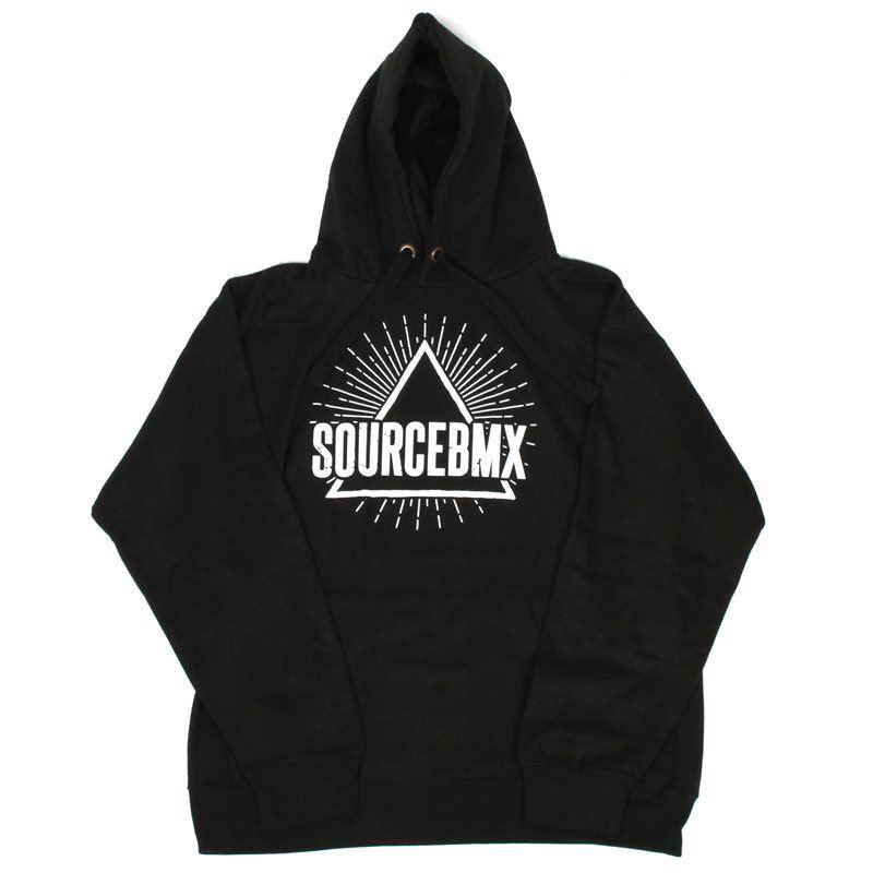 Source Youth Pyramid Hooded Sweat - Black