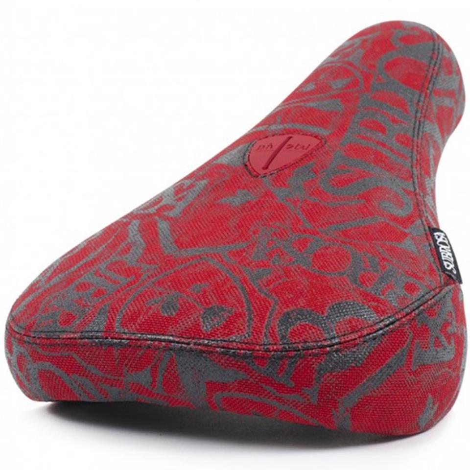 Subrosa Thrashed Pivotal Mid Seat - Red/ Black
