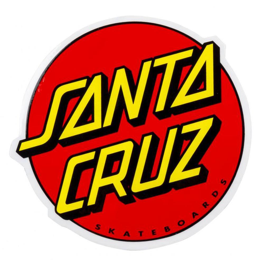Santa Cruz Sticker - Classic Dot Sticker Red (Single)