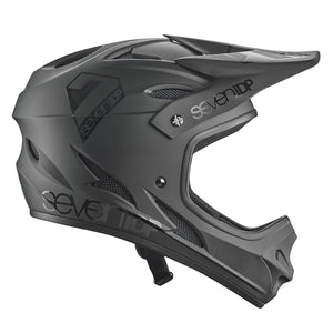 Seven iDP Casque de course M1 - noir Matt / Gloss Black