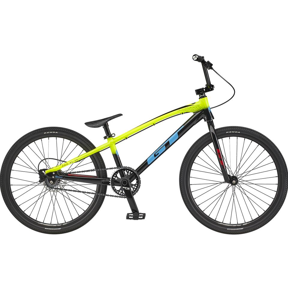 GT Serie de velocidad Pro XL Bicicleta de carreras BMX de 24" - Amarillo nuclear