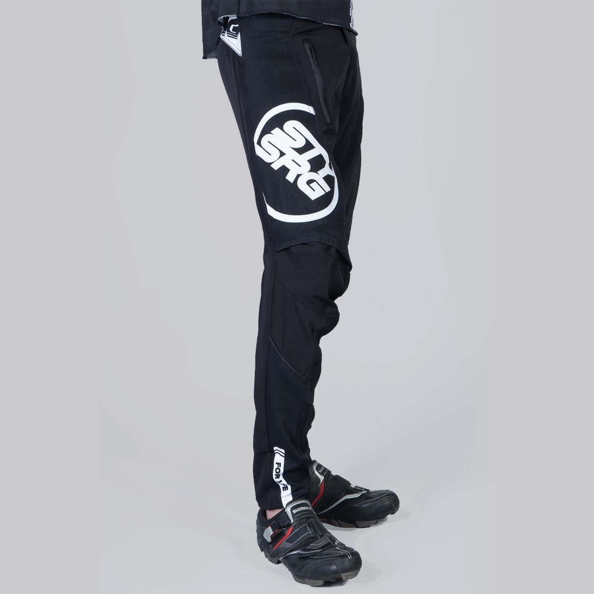 Stay Strong V1 Race Pants - Black/White