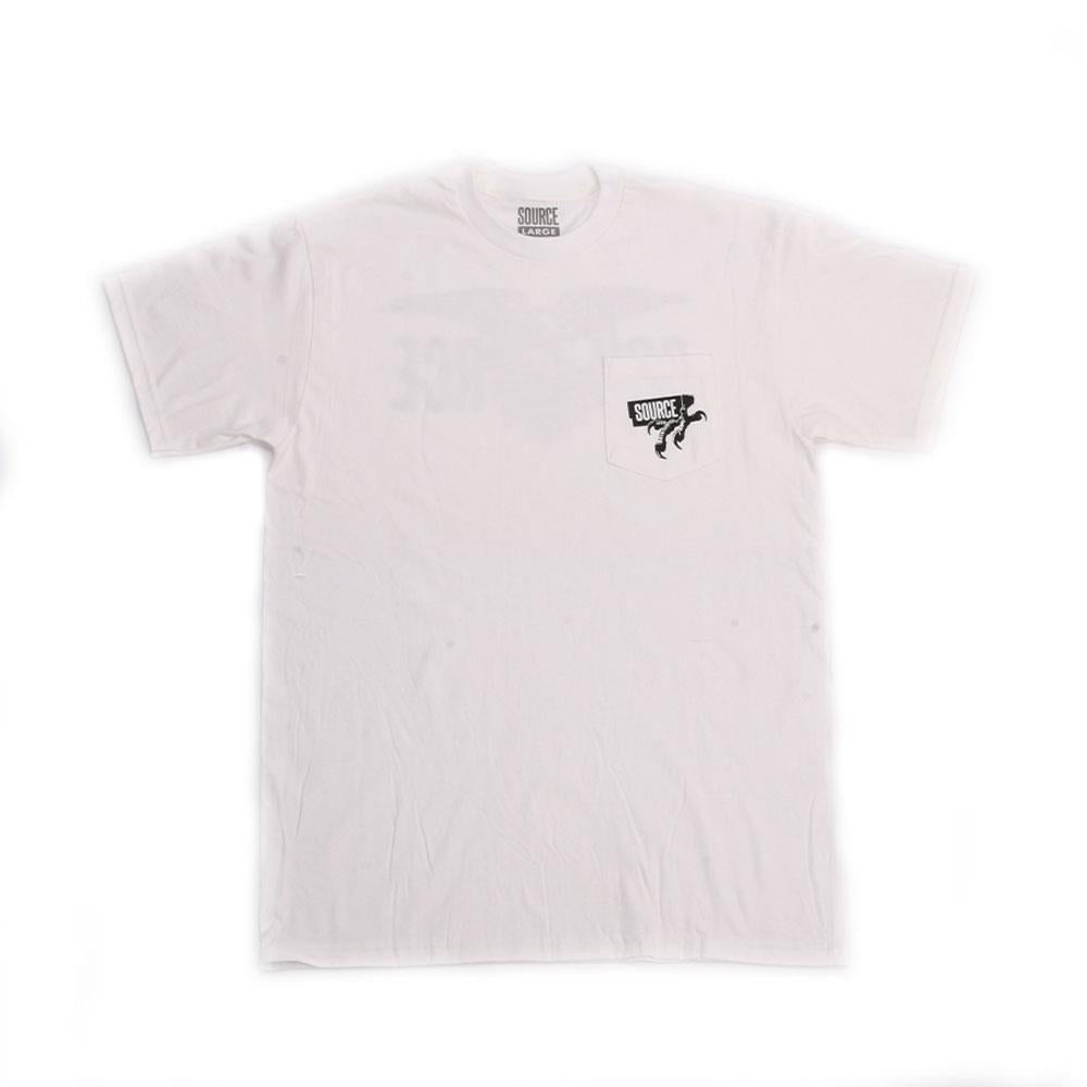 Source Claw Pocket T-Shirt - White