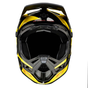 100% de casco de carrera compuesta de aeronave - NEON Yellow