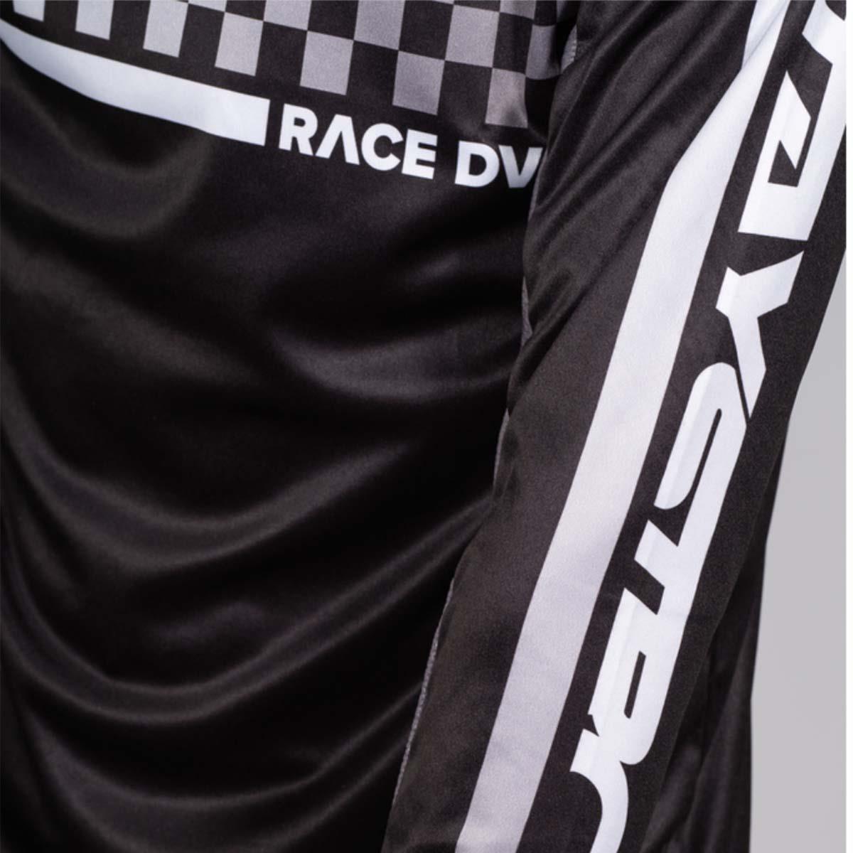 Stay Strong Checker Race Jersey - Black