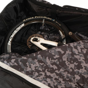 Stay Strong V2 Pro -Serie Golf/Fahrradbag - Schwarz/Grau -Camo