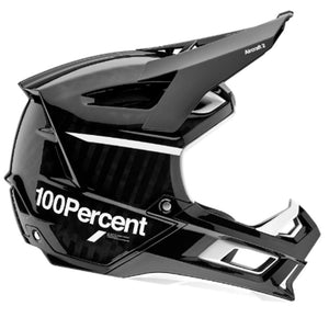100% Aircraft 2 Race Helmet - Black/White