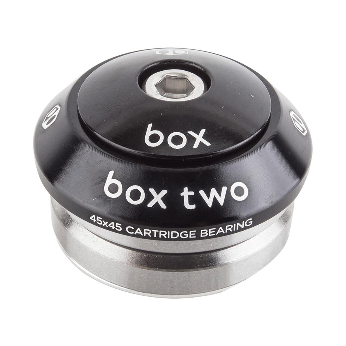 Box Dos auriculares de carrera integrados de 1-1/8 "de aleación sellada