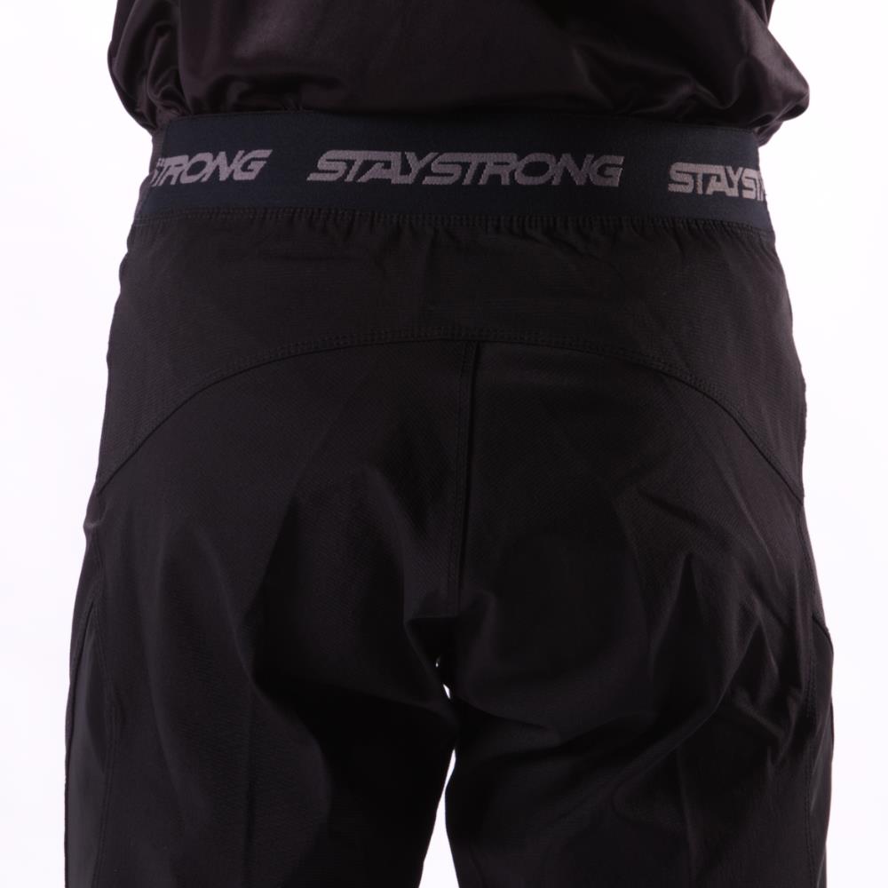 Stay Strong V2 Race Pants - Black/White