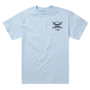 Lakai x Fourstar Street Pirate T-Shirt - Light Blue