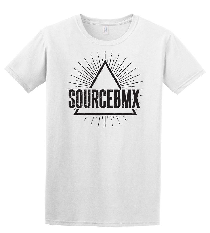 Source Pyramid Tee White