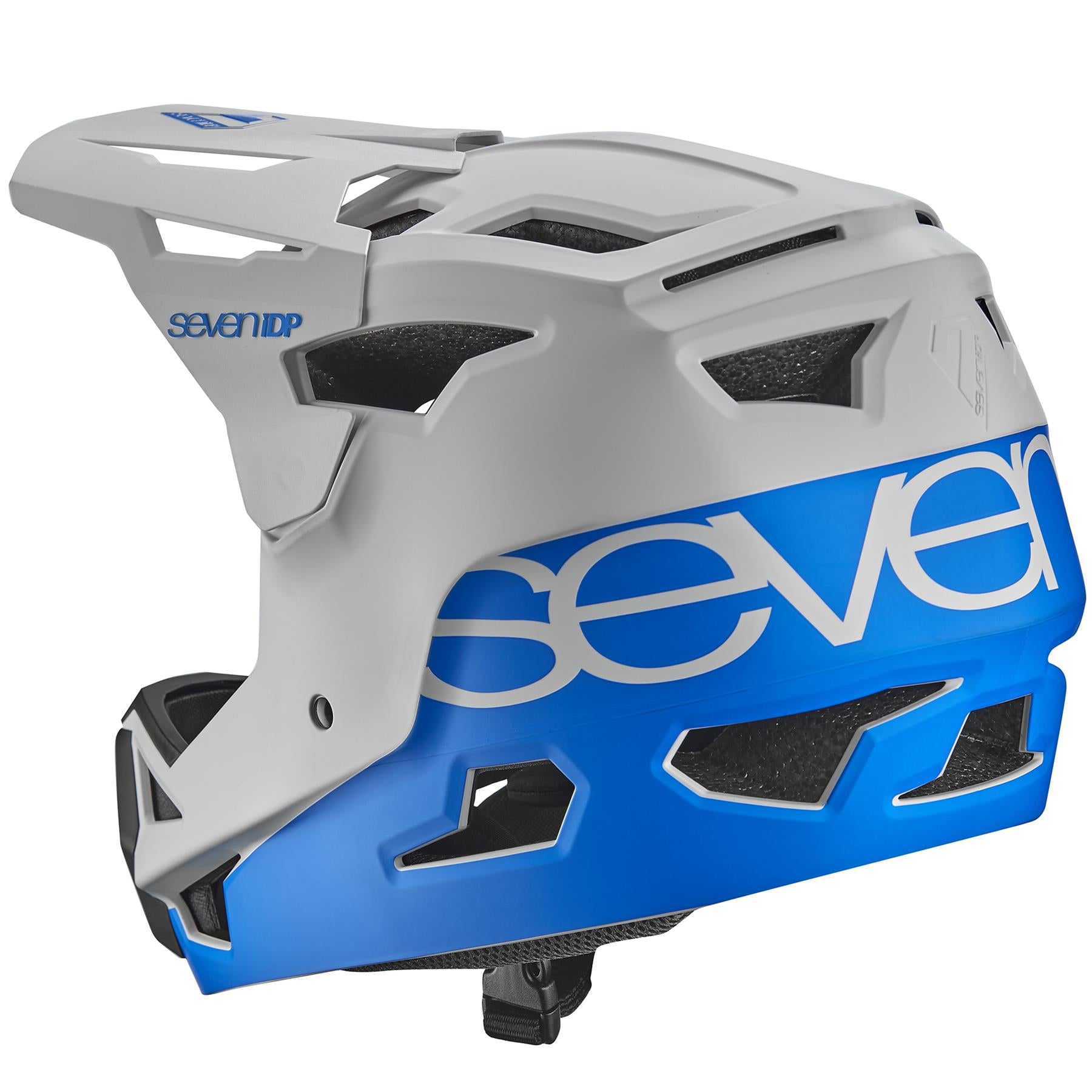 Seven iDP Proyecto 23 Casco de carrera ABS - Blanco/Azul