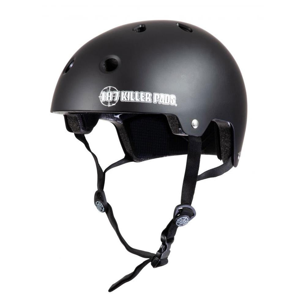 187 Killer Pads zertifizierter Helm – Matt Schwarz